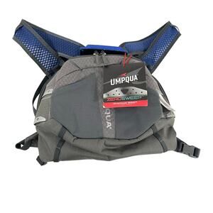 Umpqua Cordura ZS Overlook 500 Fly Fishing Chest Pack Bag Gray Blue NWT